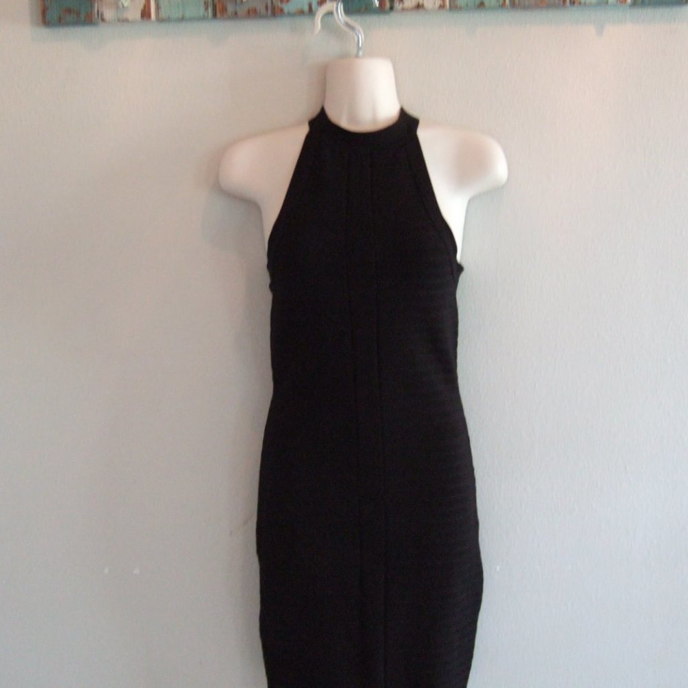 GUESS BLACK DRESS XS - Picture 2 of 6